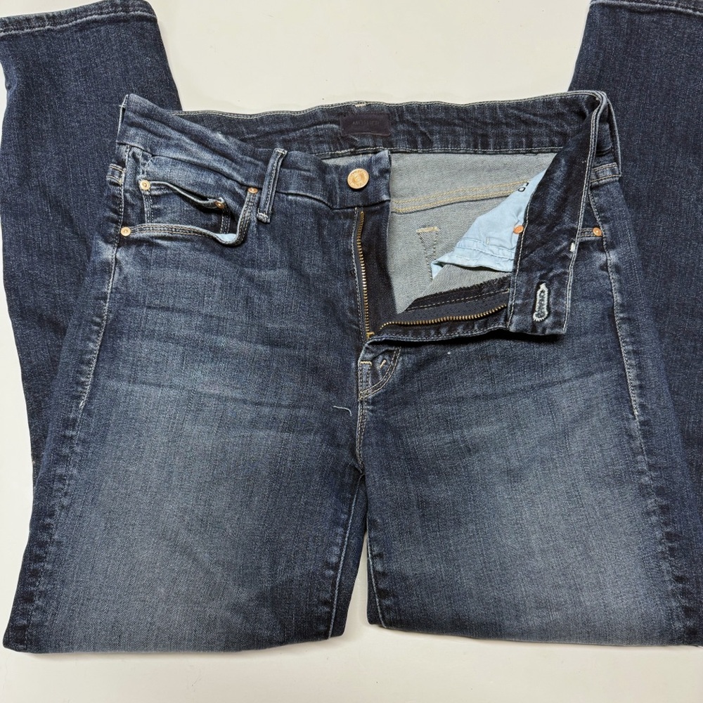MOTHER | The Looker Crop - On The Edge Wash - Picture 5 of 16